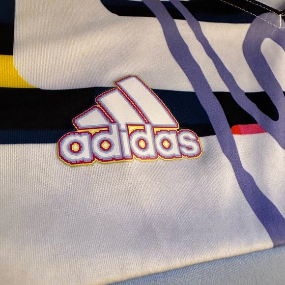 AOP Adidas Love Unites Allover Multicolor Jersey - Picture 8 of 14